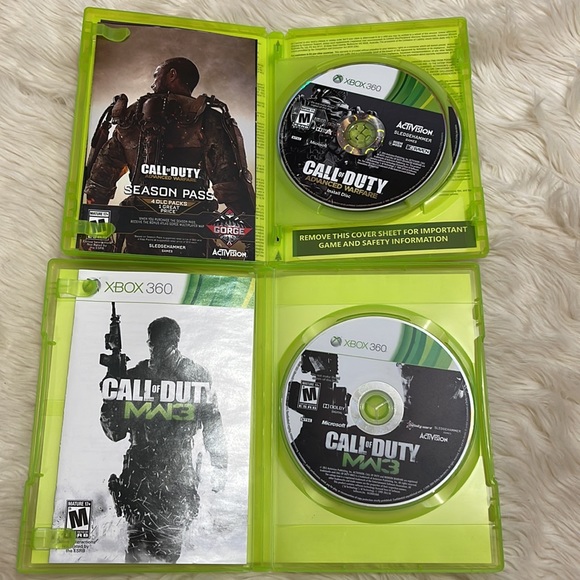 Xbox 360 Call of Duty Modern and Advanced Warfare bundle - Picture 3 of 5